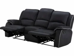 Vente-unique Conjunto Sofás | Sofá 3+2 plazas relax microfibra color HERNANI