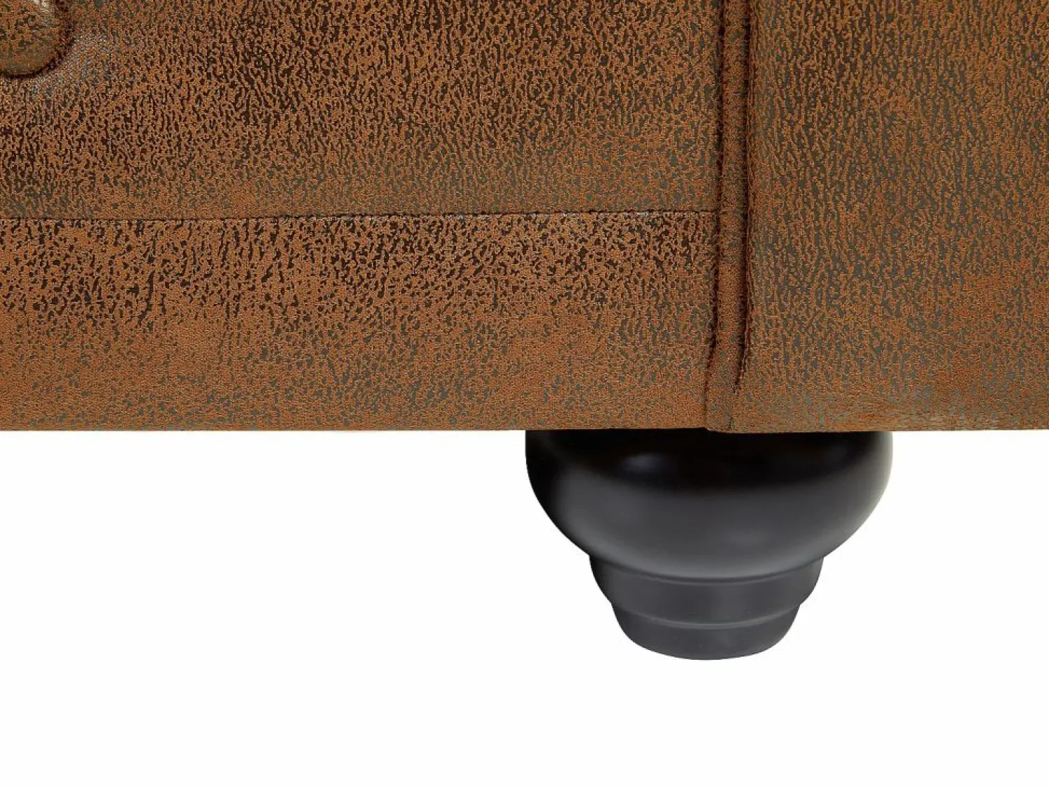 Sofá 3 plazas + 2 sillones CHESTERFIELD Microfibra < Vente-unique Online