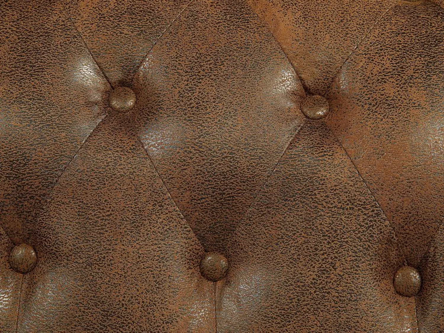 Sofá 3 plazas + 2 sillones CHESTERFIELD Microfibra < Vente-unique Online