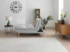 Sofá reclinable de 3 plazas convertible clic-clac en tejido PALOBU < Vente-unique New