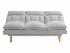 Sofá reclinable de 3 plazas convertible clic-clac en tejido PALOBU < Vente-unique New