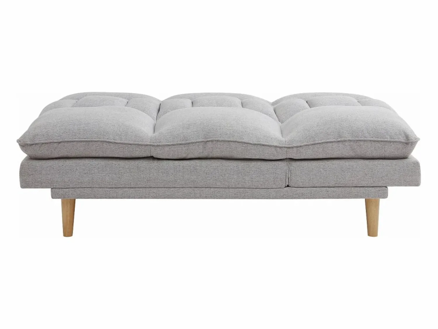 Sofá reclinable de 3 plazas convertible clic-clac en tejido PALOBU < Vente-unique New