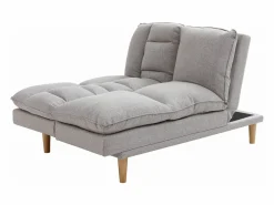 Sofá reclinable de 3 plazas convertible clic-clac en tejido PALOBU < Vente-unique New