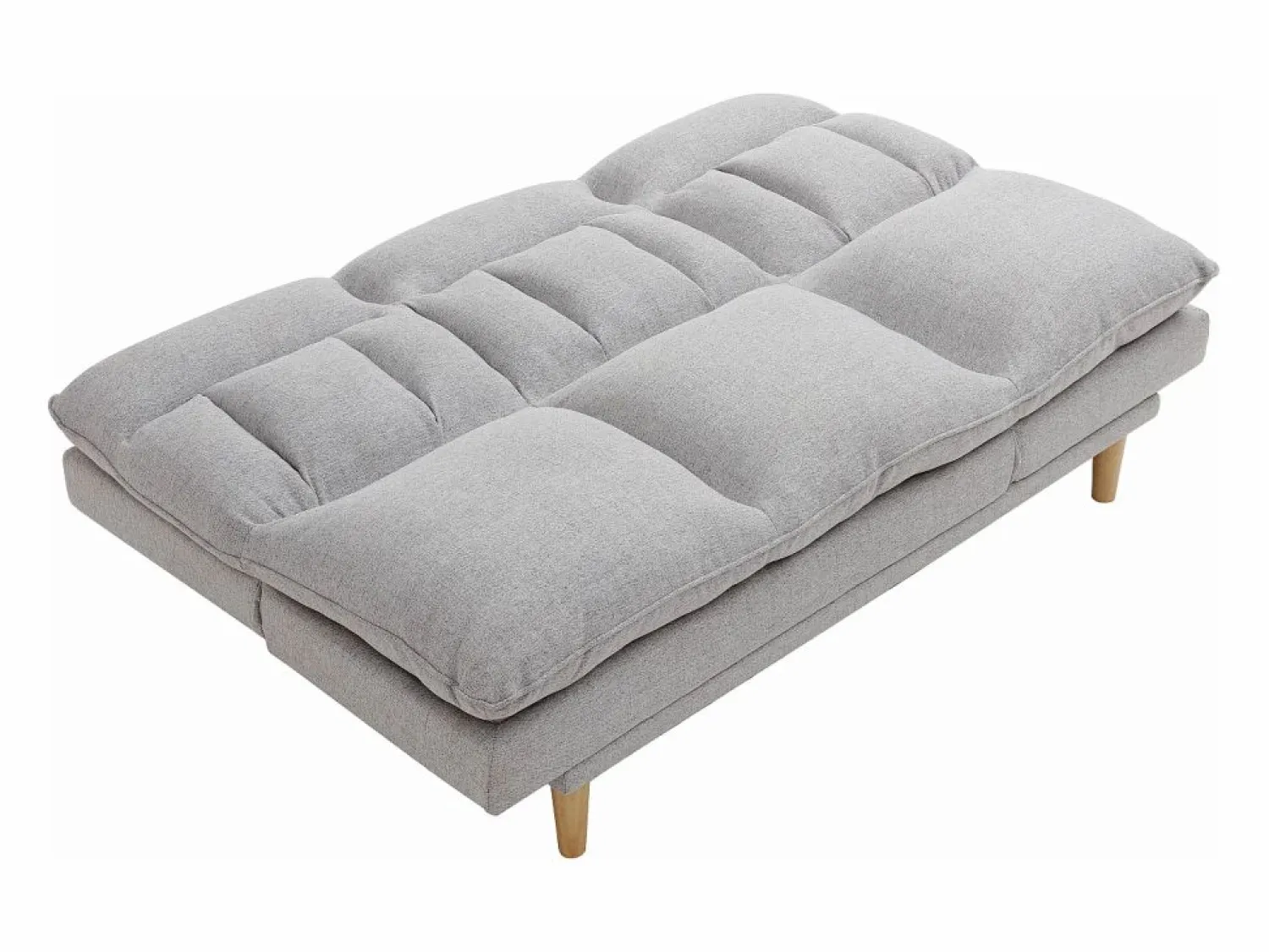 Sofá reclinable de 3 plazas convertible clic-clac en tejido PALOBU < Vente-unique New
