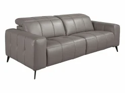 Angel Cerda Sofá Relax * Sofá relax 3 plazas piel 6210 Gris