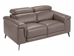 Angel Cerda Sofá De Piel * Sofá relax 2 plazas piel visón 6106 Beige