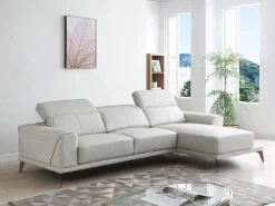 Sofá rinconera derecha de cuero de búfalo ANDOR < LINEA SOFA Clearance