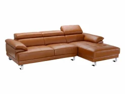 LINEA SOFA Todos Los Sofás|Sofá Vintage * Sofá rinconera derecha piel caramelo EXCELSIOR II Camel