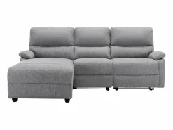 Sofá rinconera izquierda relax eléctrico de tela LUNANO < Vente-unique Hot