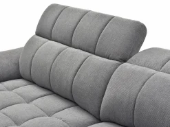 Sofá rinconera izquierda relax eléctrico en tela texturizada CELTIMO < Vente-unique Hot
