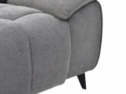 Sofá rinconera izquierda relax eléctrico en tela texturizada CELTIMO < Vente-unique Hot