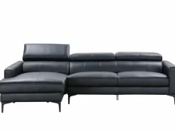 Sofá rinconera ángulo izquierdo piel,reposacabezas FLORENCE < LINEA SOFA Best