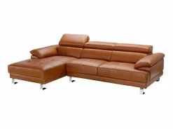 LINEA SOFA Todos Los Sofás|Sofá Vintage * Sofá rinconera piel caramelo ángulo izquierdo EXCELSIOR II Camel