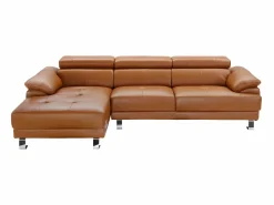 LINEA SOFA Todos Los Sofás|Sofá Vintage * Sofá rinconera piel caramelo ángulo izquierdo EXCELSIOR II Camel