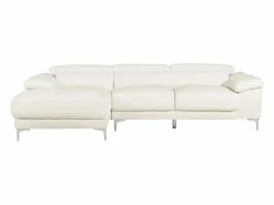 LINEA SOFA Todos Los Sofás|Sofá - 4 Plazas | Sofá rinconera piel color ángulo izquierdo SOLANGE