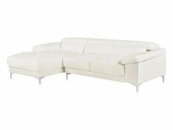 LINEA SOFA Todos Los Sofás|Sofá - 4 Plazas | Sofá rinconera piel color ángulo izquierdo SOLANGE