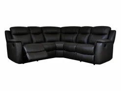 Sofá rinconera relax de Cuero vacuno color EVASION < Vente-unique Online