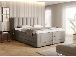 Les Tendances Diván Cama * Sofá rinconera Silvy UR tejido azul Beige