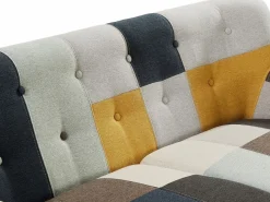 Sofás SERTI II de 3 y 2 plazas en tejido patchwork < Vente-unique Hot