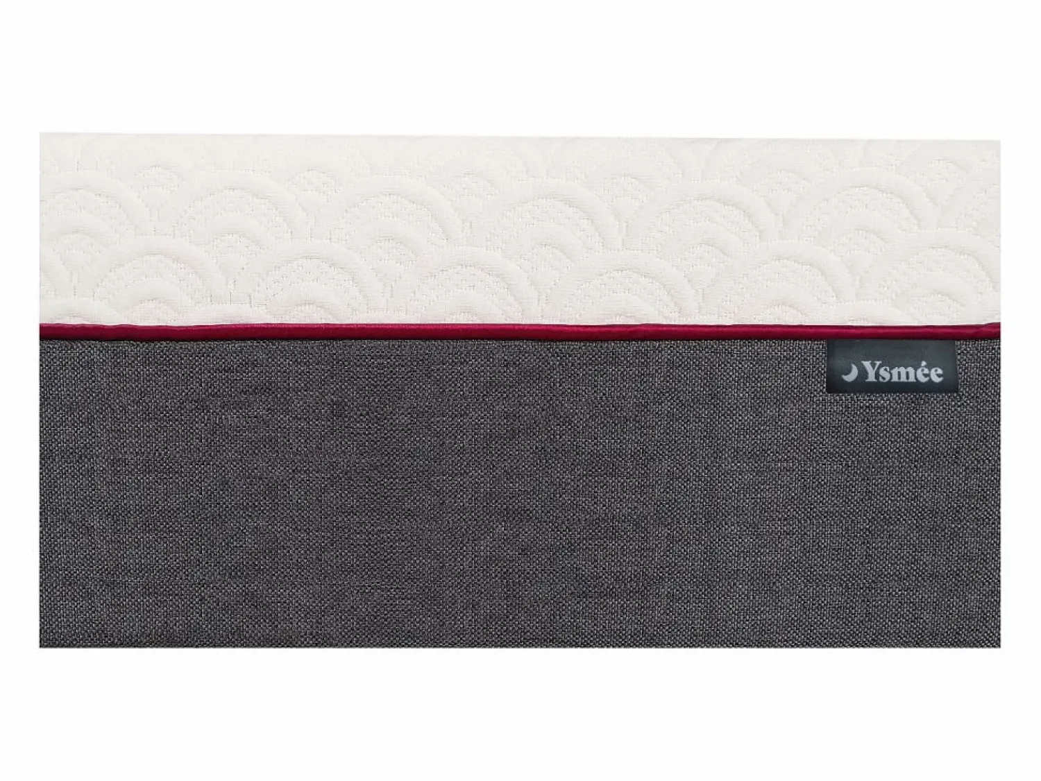 Ysmée Cama Articulada | Somier articulado eléctrico 2x65 plots - 2 x 80 x 200 cm - gris - NALU de YSMÉE