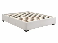 Ysmée Somier Tapizado|Somier - 140X190Cm | Somier con cajones 140 x 190 cm tela - Con patas - KOLANE de YSMÉE