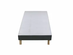 Ysmée Somier Tapizado | Somier 90 x 200 cm de terciopelo SOBEK de DREAMEA