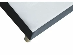 Ysmée Somier Tapizado | Somier 90 x 200 cm de terciopelo SOBEK de DREAMEA