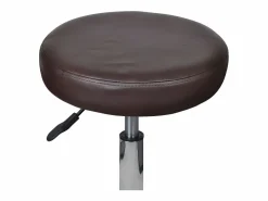 Clicnbuy Taburete De Oficina | Taburete de oficina marrón