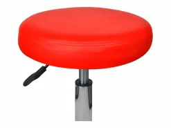 Clicnbuy Taburete De Oficina * Taburete de oficina Rojo