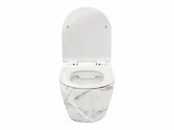 Taza De Inodoro Wc Carlos Duroplast/Slim/Zm Lava Shiny Grey < Rea Sale