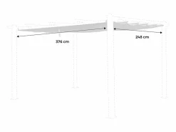 Techo de repuesto para pérgola 3x4m < Sweeek Hot