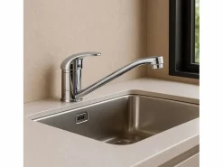 Théo mezclador de fregadero cromado < Essebagno Clearance