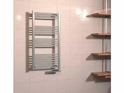 Toallero eléctrico Ready Warm 9200 Smart Towel Steel Cecotec 750W control táctil inox < New