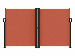 Toldo lateral retráctil terracota 140x600 cm ES976547 < Best