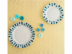 Vajilla Simetric Quid 18 piezas 6 servicios porcelana blanco/ < Sale