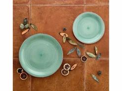 Vajilla Vita Aqua Quid 18 piezas gres <