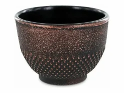 4 vasos de hierro fundido y bronce 0,15 L < Online