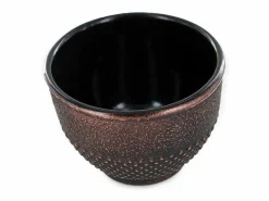 4 vasos de hierro fundido y bronce 0,15 L < Online