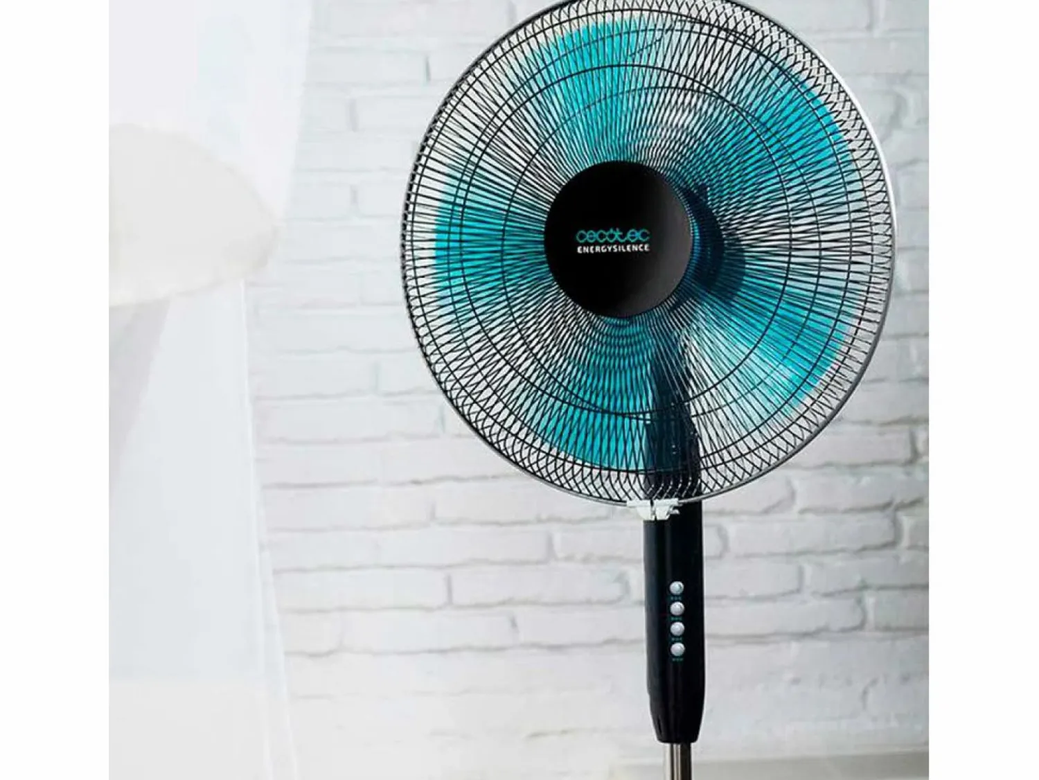Aire Acondicionado, Ventilación * Ventilador de pie Cecotec EnergySilence 510 40W 5 aspas 110-130 cm Negro