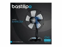 Aire Acondicionado, Ventilación | Ventilador de sobremesa Bastilipo Barrosa 50W 5 aspas Ø40 cm