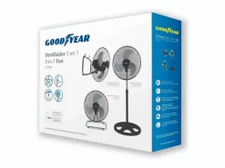 Ventilador Goodyear GY18SF 55W 3 en 1 negro/inox < Basic Discount
