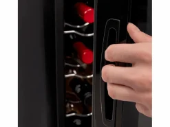 Vinoteca * Vinoteca Cecotec Bolero GrandSommelier 1250 CoolCrystal 12 botellas con luz LED E 64,5 cm Negro