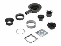 WEDI Cañería | - DesagÃ¼e horizontal extraplano mini max fundo