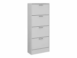 Vicco Zapatero|Mueble De Almacenaje * Zapatera abatible 63x24x150 gregor Blanco