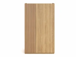Zapatero - A122cm x L70cm x P35cm roble puerta serigrafía vallado - Akra < Herdasa Hot